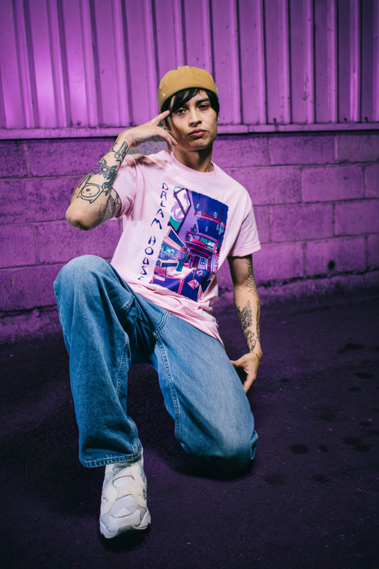 Playera "Dream House" color rosa