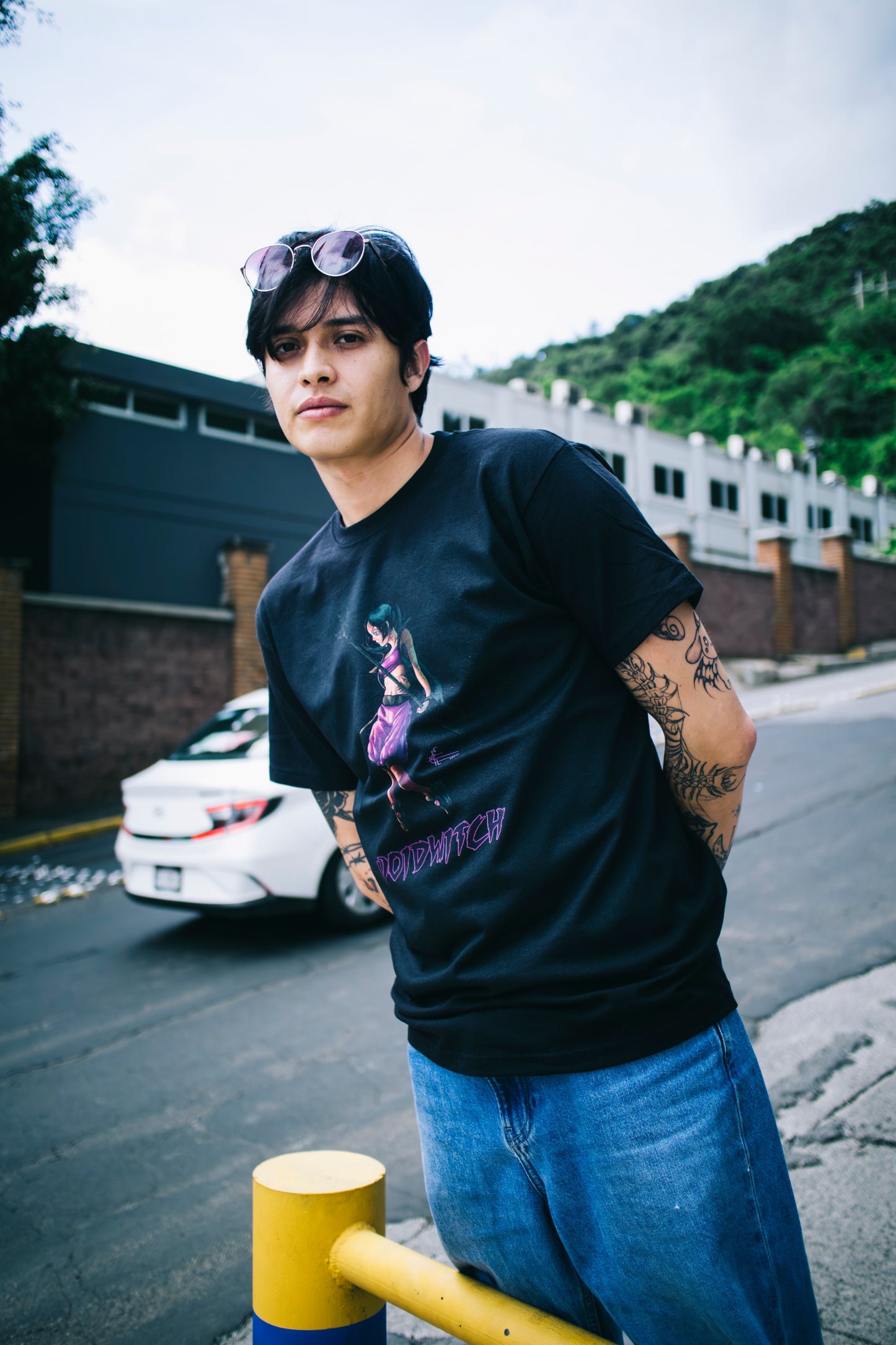 Playera "Void Witch" color Negro