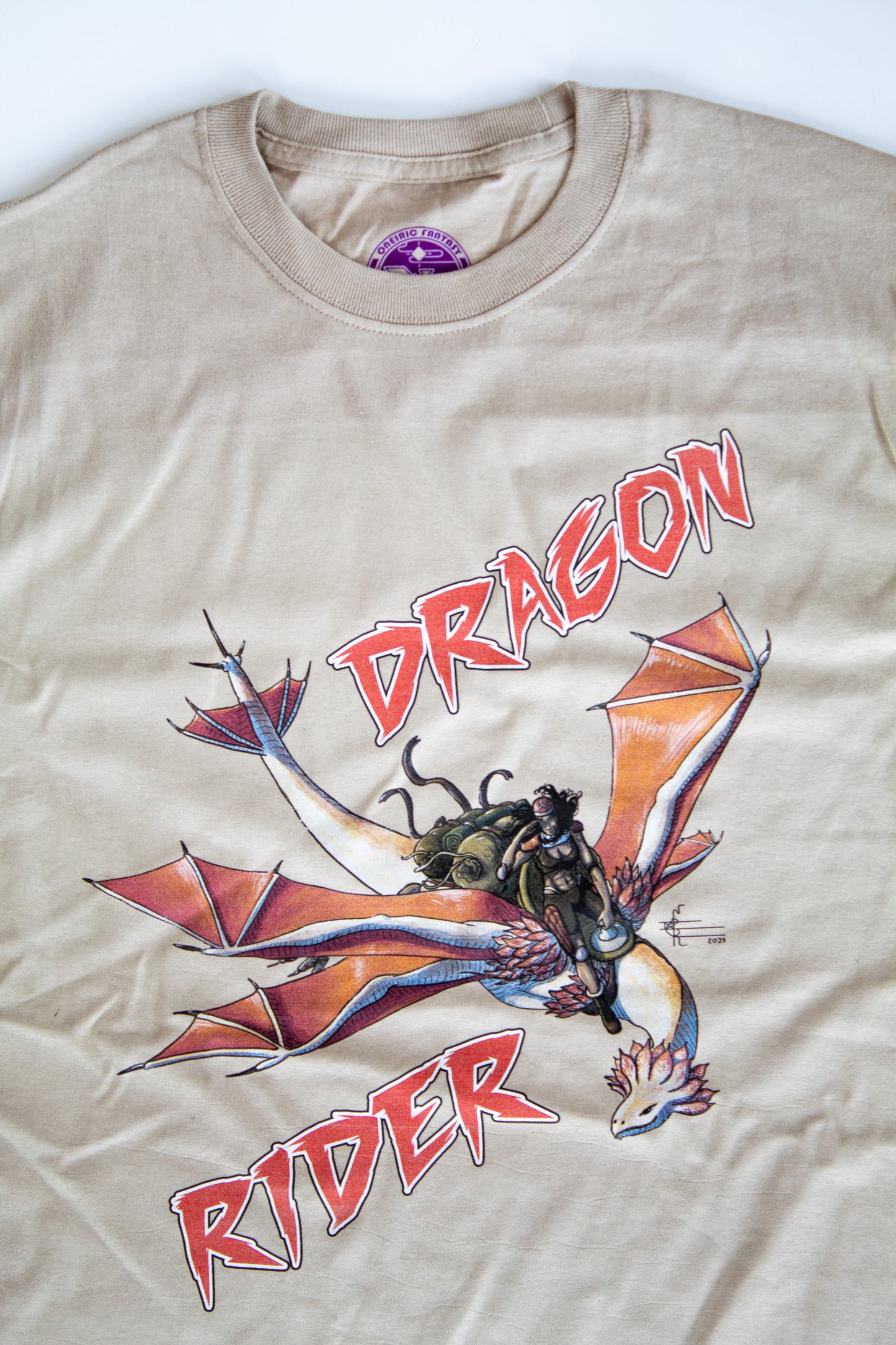 Playera "Dragon Rider" color arena
