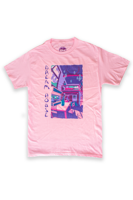 Playera "Dream House" color rosa