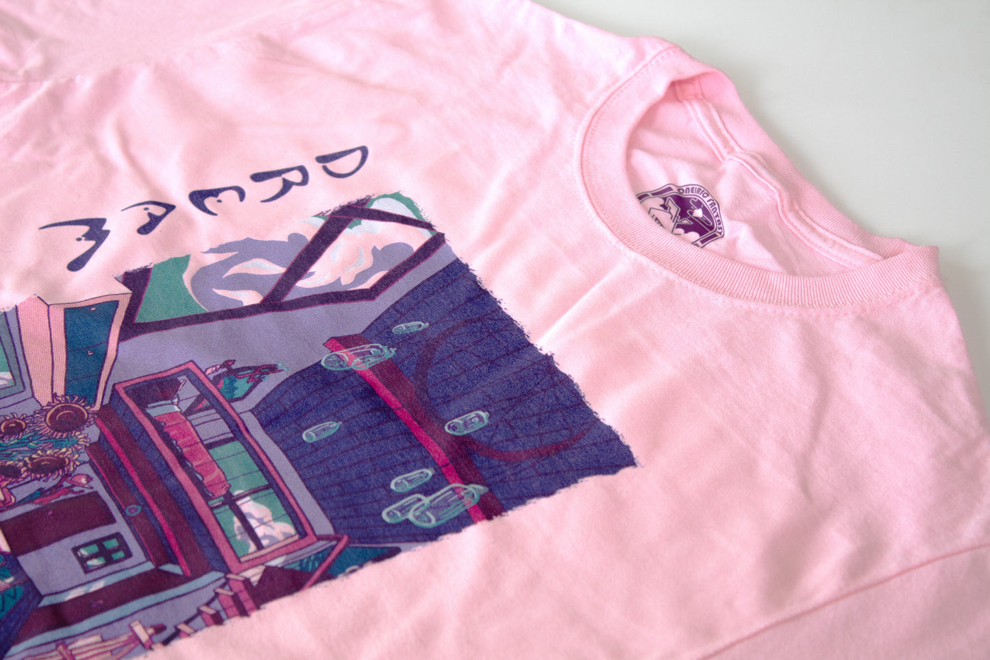 Playera "Dream House" color rosa