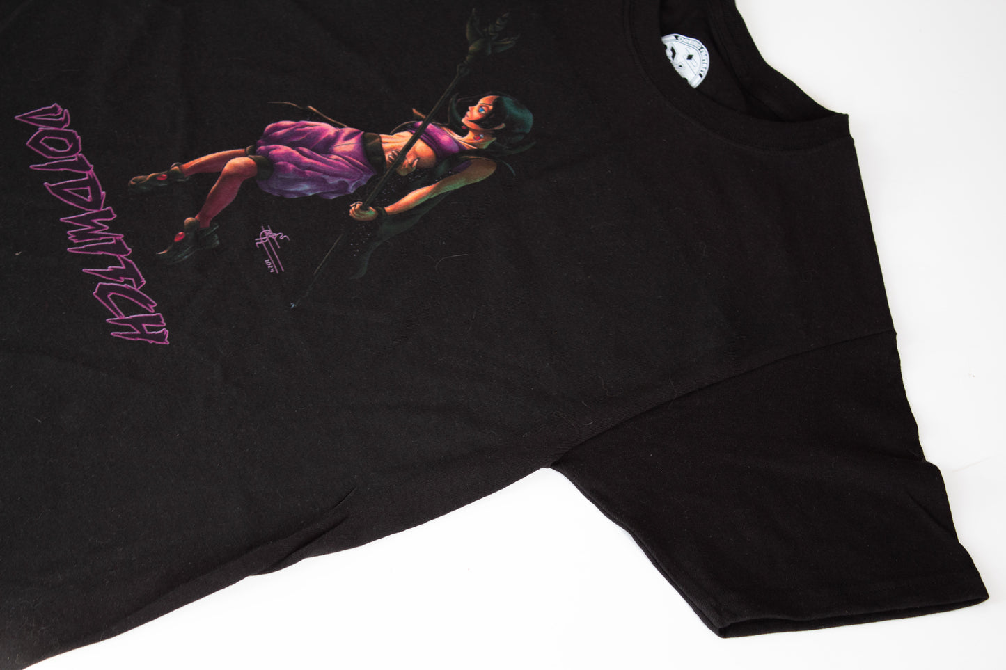 Playera "Void Witch" color Negro