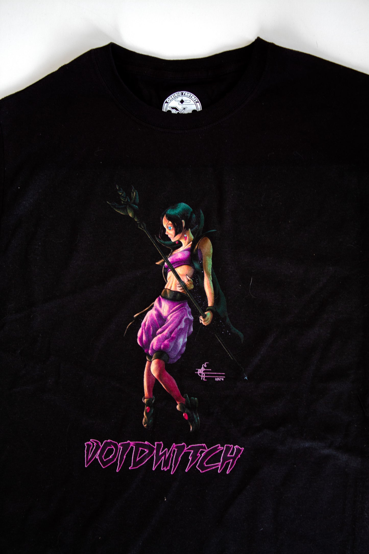 Playera "Void Witch" color Negro